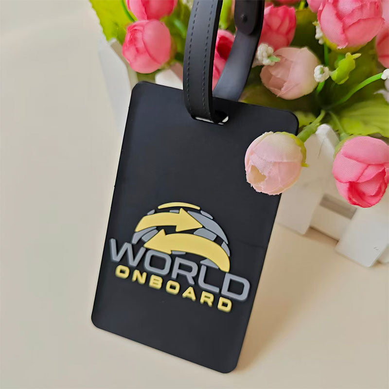 Unisex Retro Puzzle Piece Luggage Tag Skanto