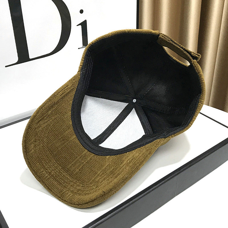 Kvinnenes Teksturert Stoffer Baseballcap Skanto