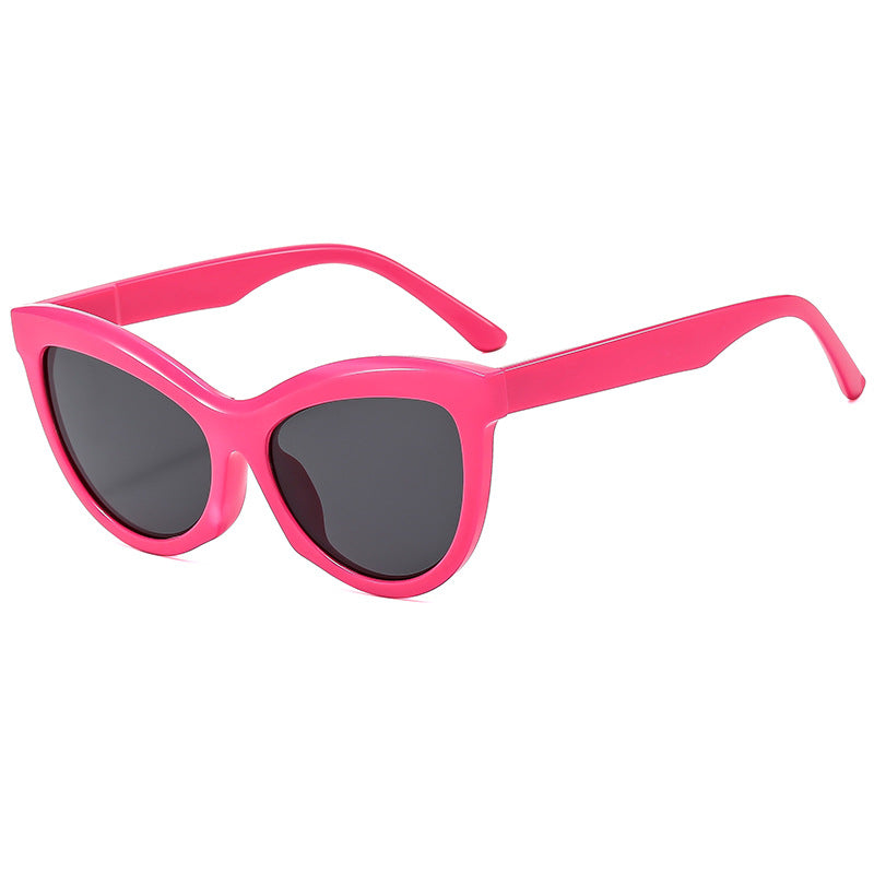 Dame moteriktig solbrille i elegant Cat-Eye stil Skanto