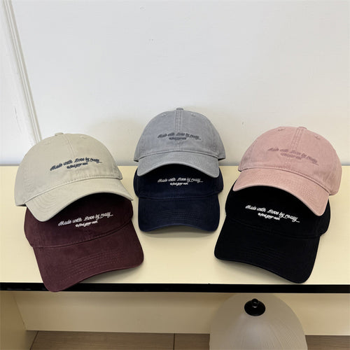 Kvinne Casual Bomull Baseball Caps Skanto