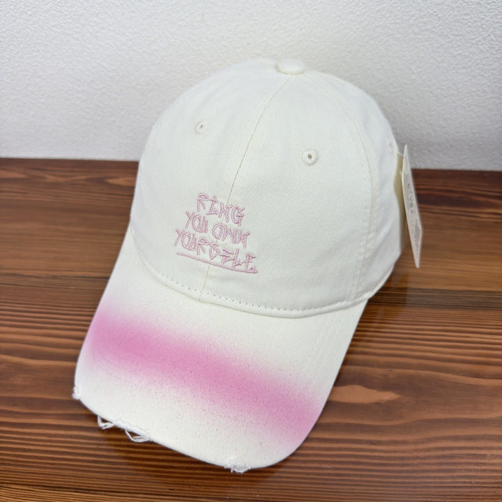 Kvinne's Slitt Motiverende Baseball Cap Skanto