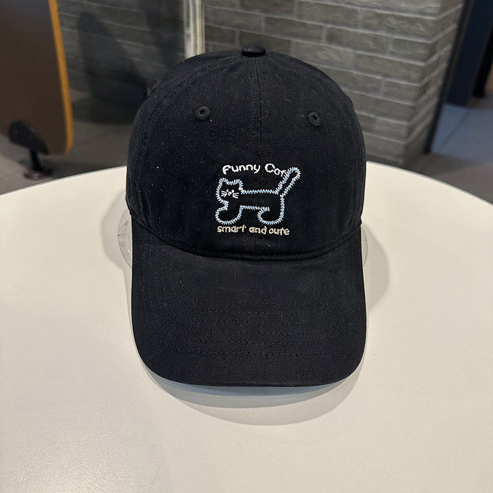 Kvinnenes Lekne Kattemotiverte Baseballcap Skanto