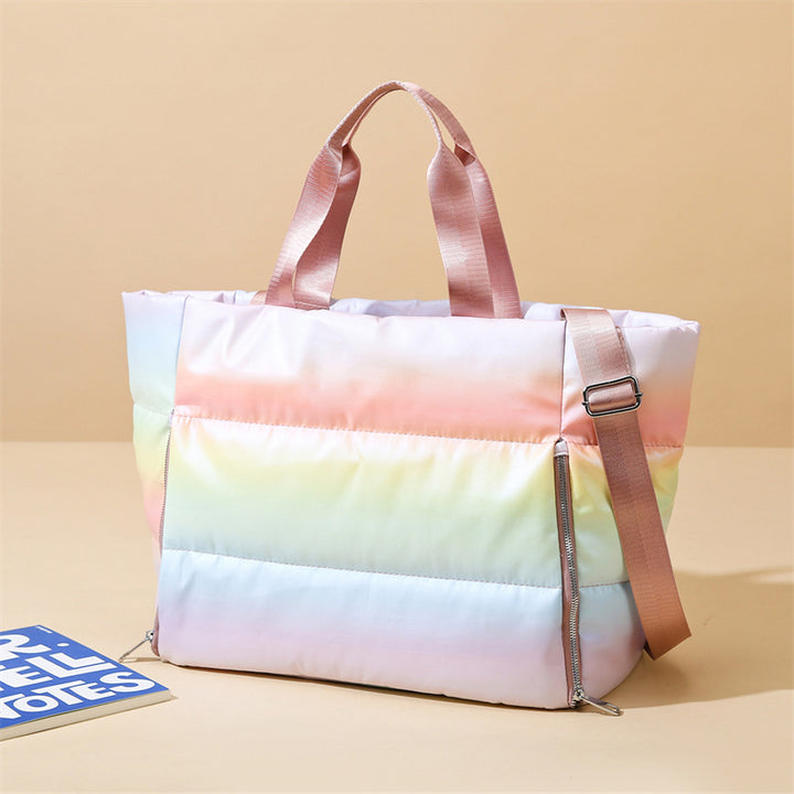 Multifunksjonell shopper-veske med innovativt seksjonsdesign Skanto
