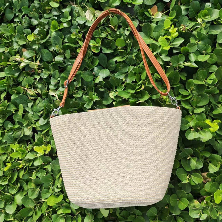 Elegant, Flettet Crossbody Bag Skanto