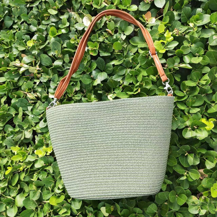 Elegant, Flettet Crossbody Bag Skanto