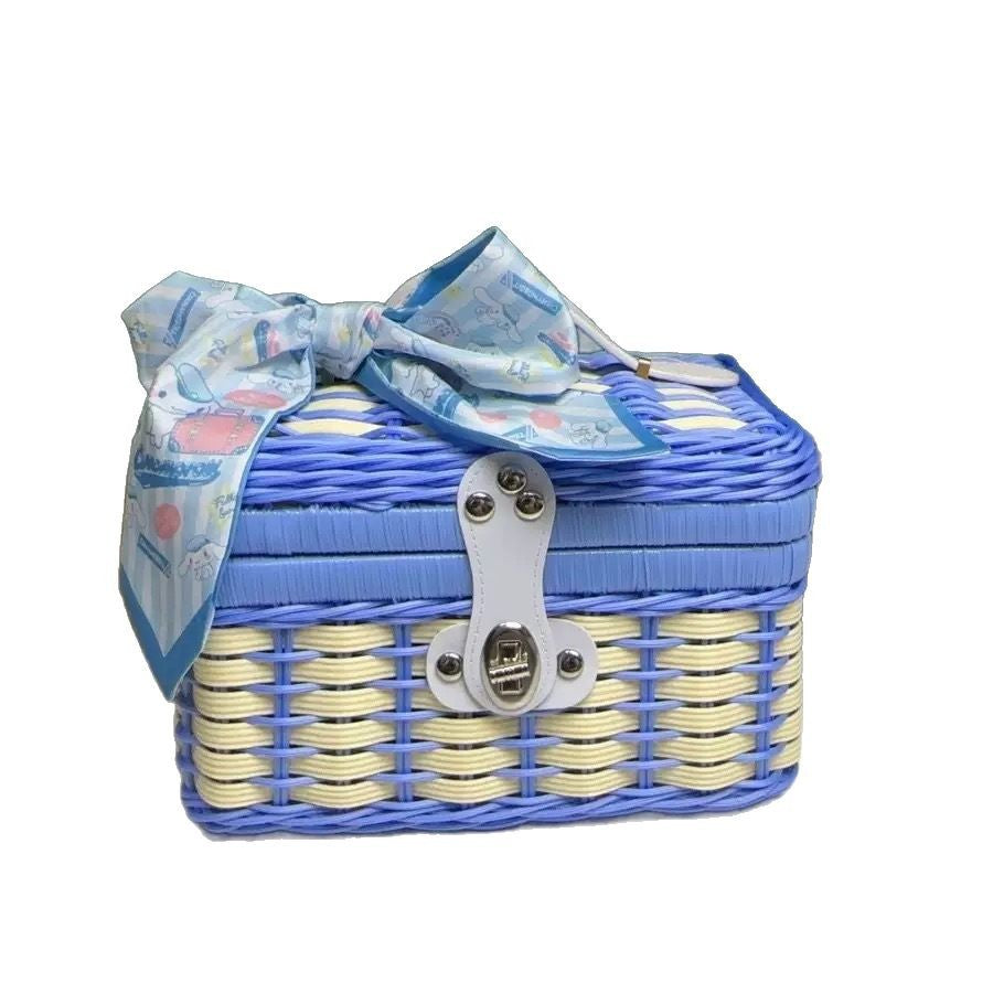 Dame Robust Rattan Oppbevaringskasse Skanto