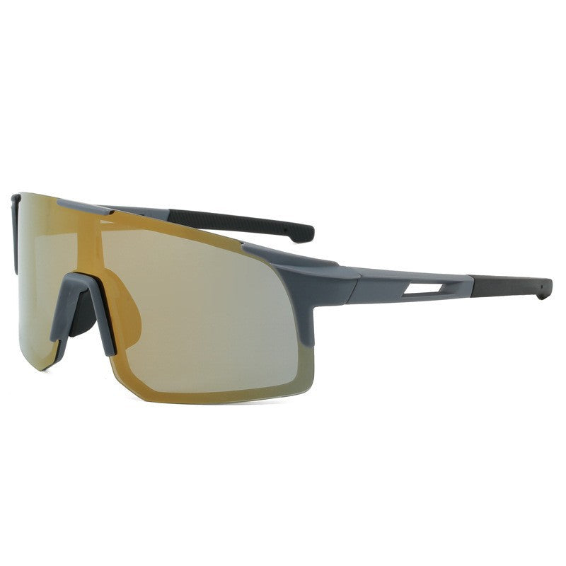 Dames Sporty Racing Glasses med aerodynamisk design og justerbar nesepad Skanto