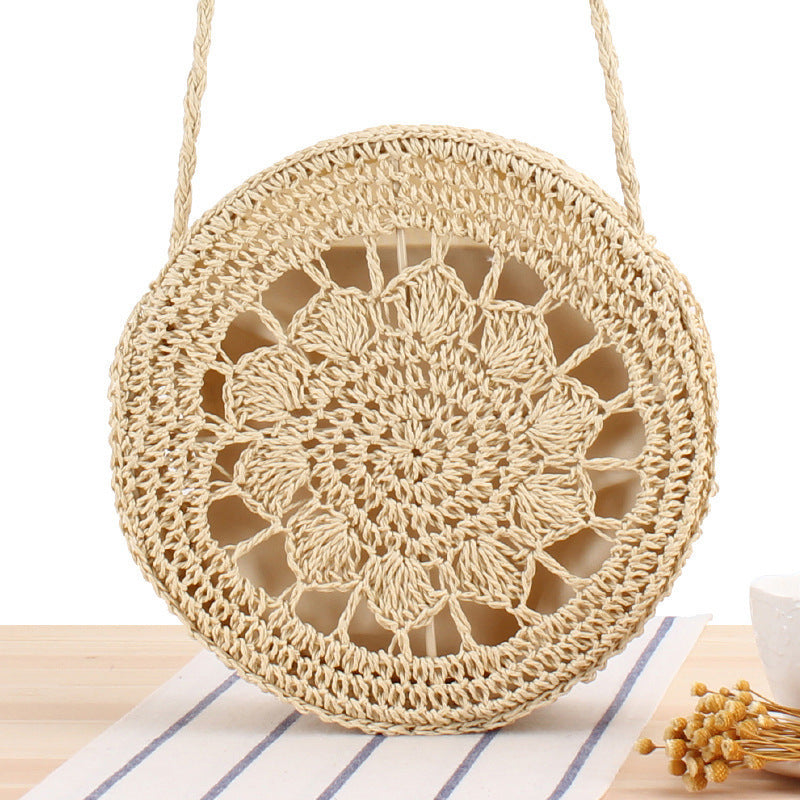Round Macrame Handbag Skanto