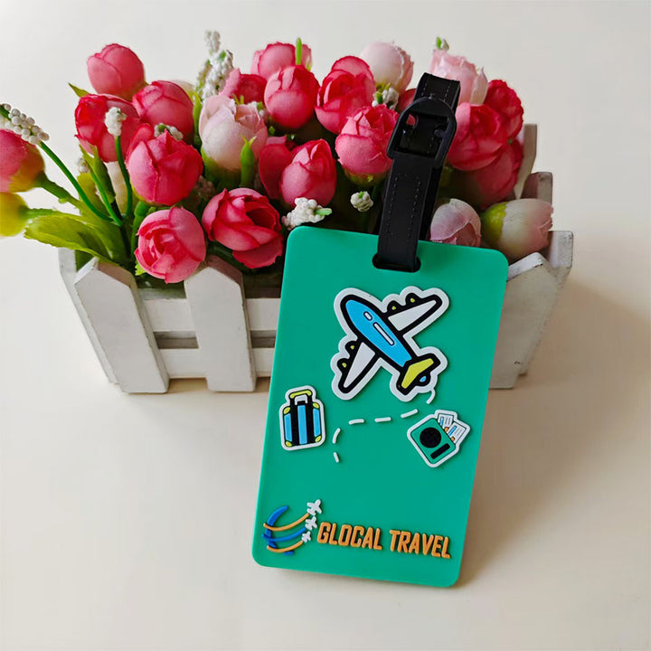 Unisex Silicone Travel Luggage Tag Skanto
