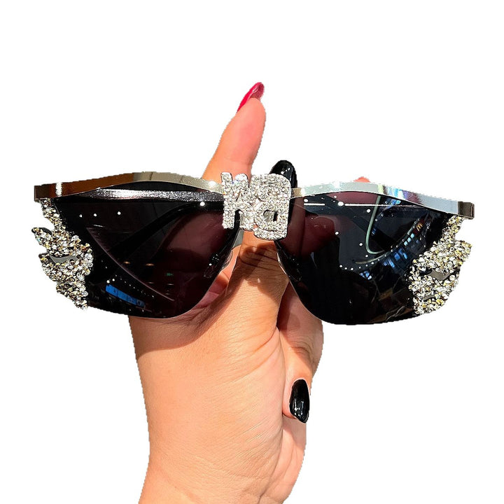 Dame Glamourøse solbrille Skanto