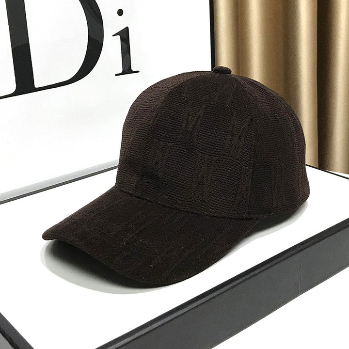 Kvinnenes Teksturert Stoffer Baseballcap Skanto