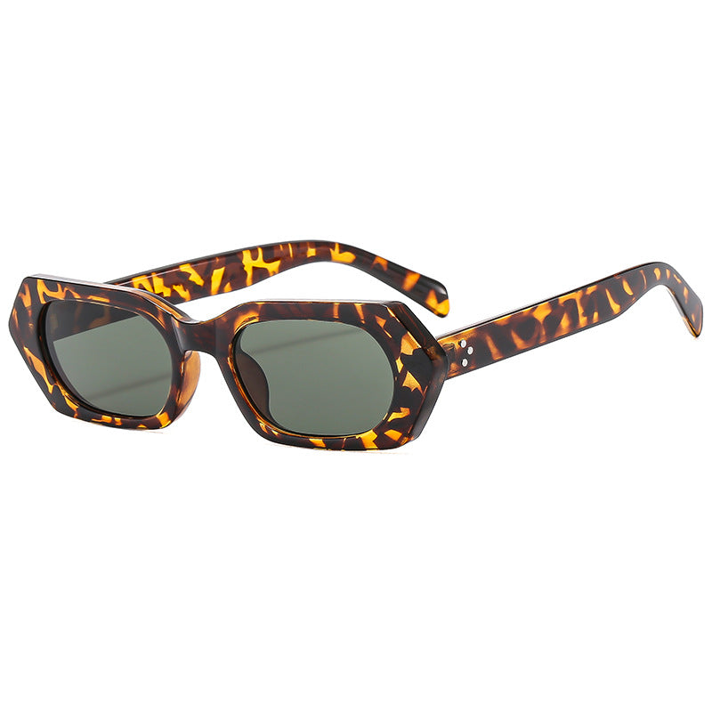 Dame Hexagon solbrille Skanto
