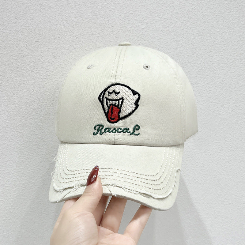 Unisex broderi moro karakter caps Skanto