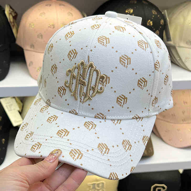 Menns stilige monogram baseball cap Skanto