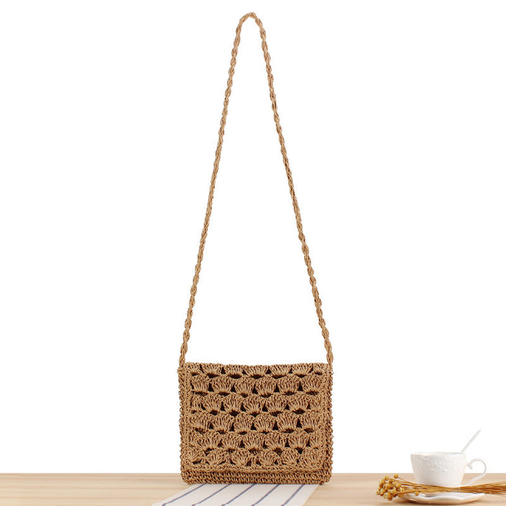 Håndlaget Makramee Crossbody Bag Skanto