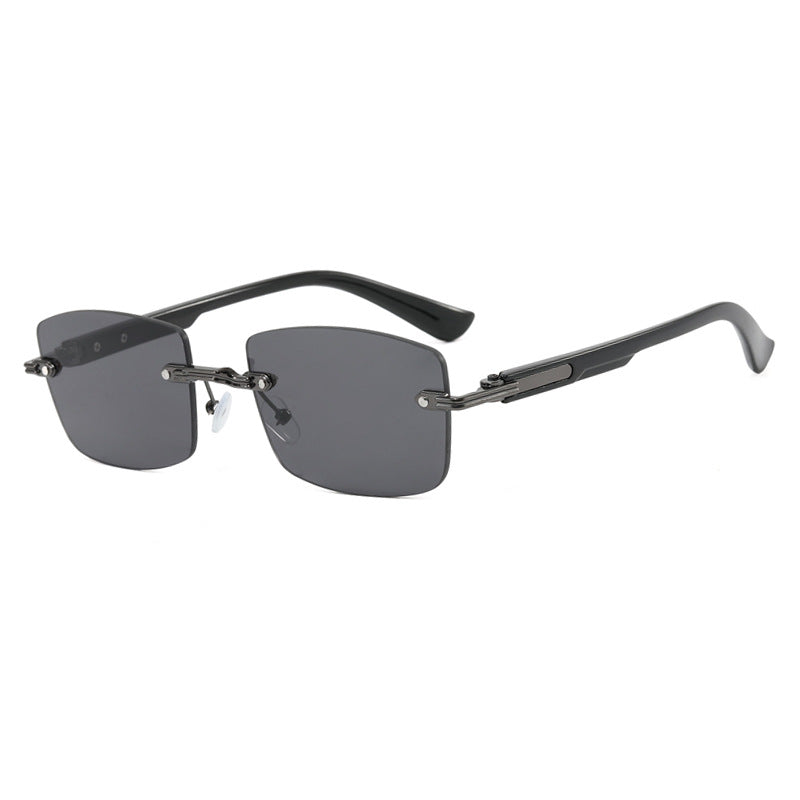 Dame kvadratisk solbrille med trefram og gradientlinser Skanto