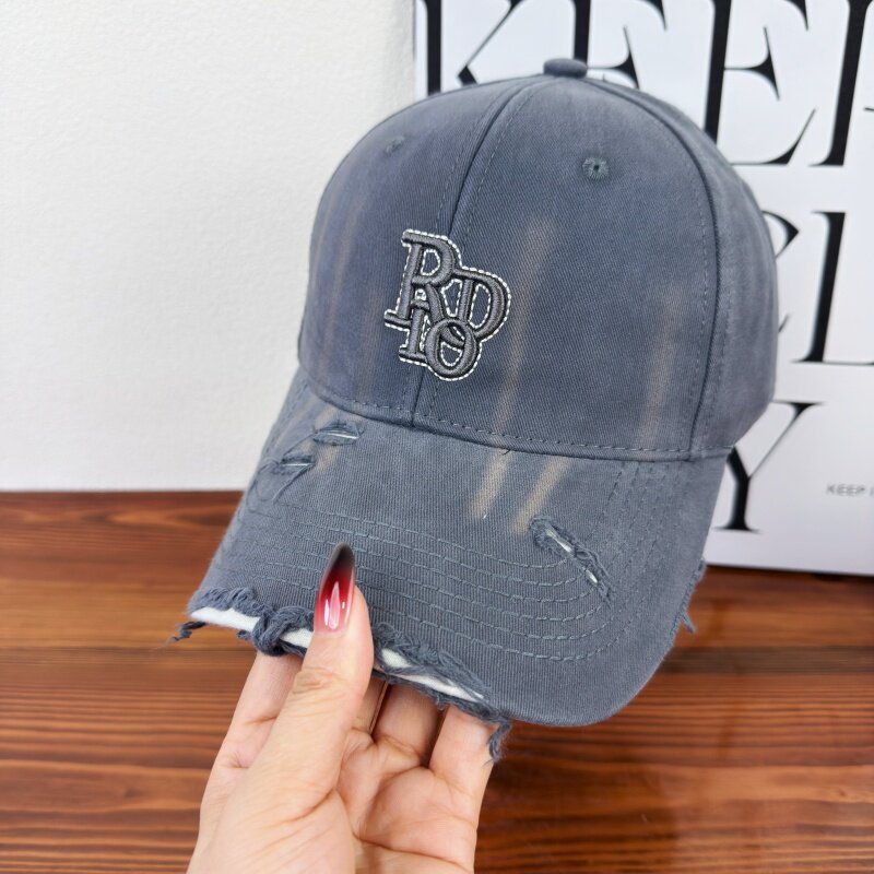 Kvinnenes Slitt Klassisk Bomulls Baseball Caps Skanto