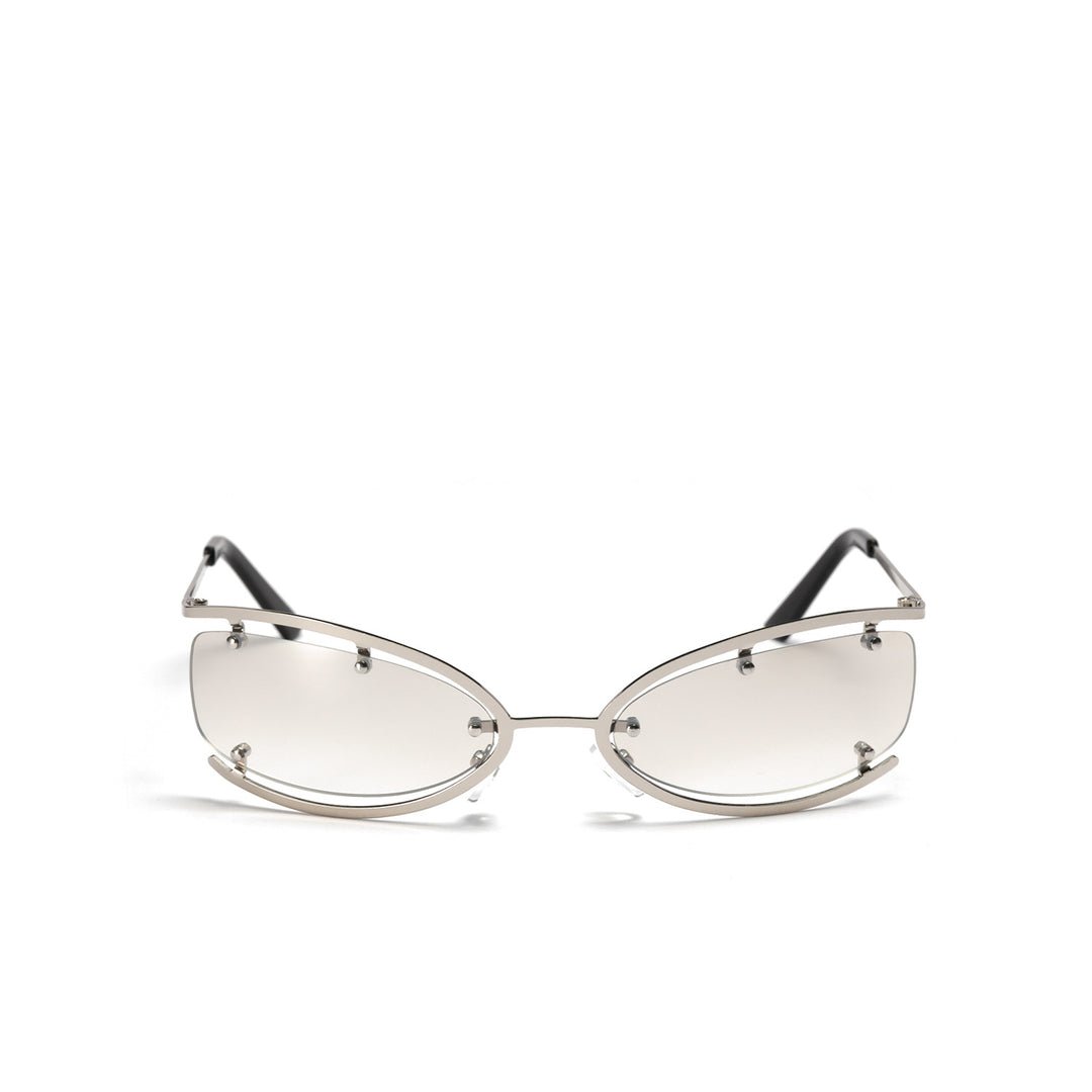 Dame moterik solbrille med unik ramme konstruksjon Skanto
