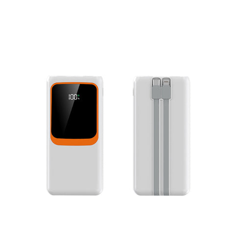 Powerbank med innebygd hurtigladingsfunksjon og digital visning Skanto