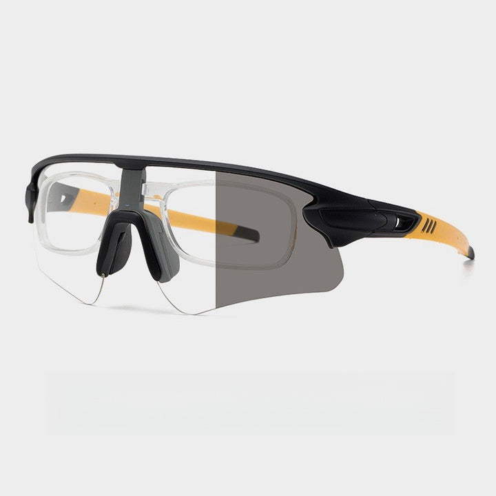 Unisex Sportslig høytytende solbrille med aerodynamisk design og justerbart nesepad Skanto