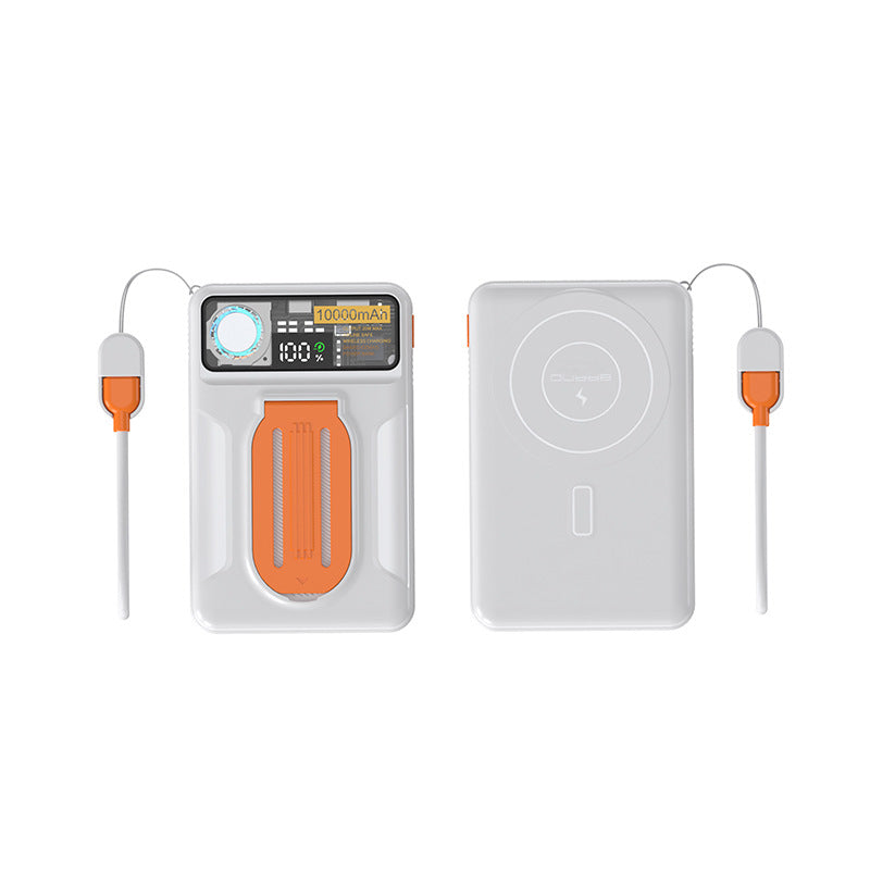Multifunksjonell Powerbank med LED-skjerm og hurtigladingsfunksjon Skanto