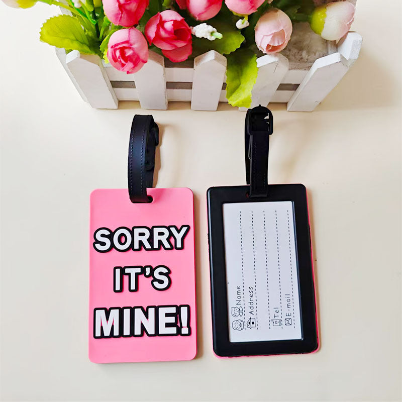 Unisex Funny Statement Luggage Tag Skanto