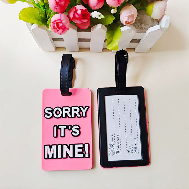 Unisex Funny Statement Luggage Tag Skanto