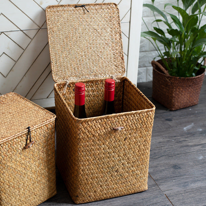 Kvadrat Woven Storage Chest Skanto