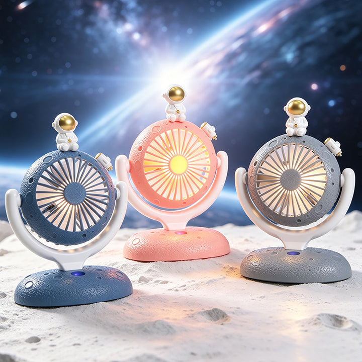 Dame Bærbar USB Bordvifte med kreativt Astronautdesign Skanto