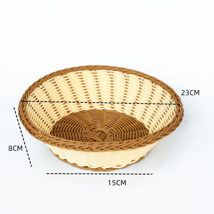 Dame estetisk fruktskål med scalloped design Skanto