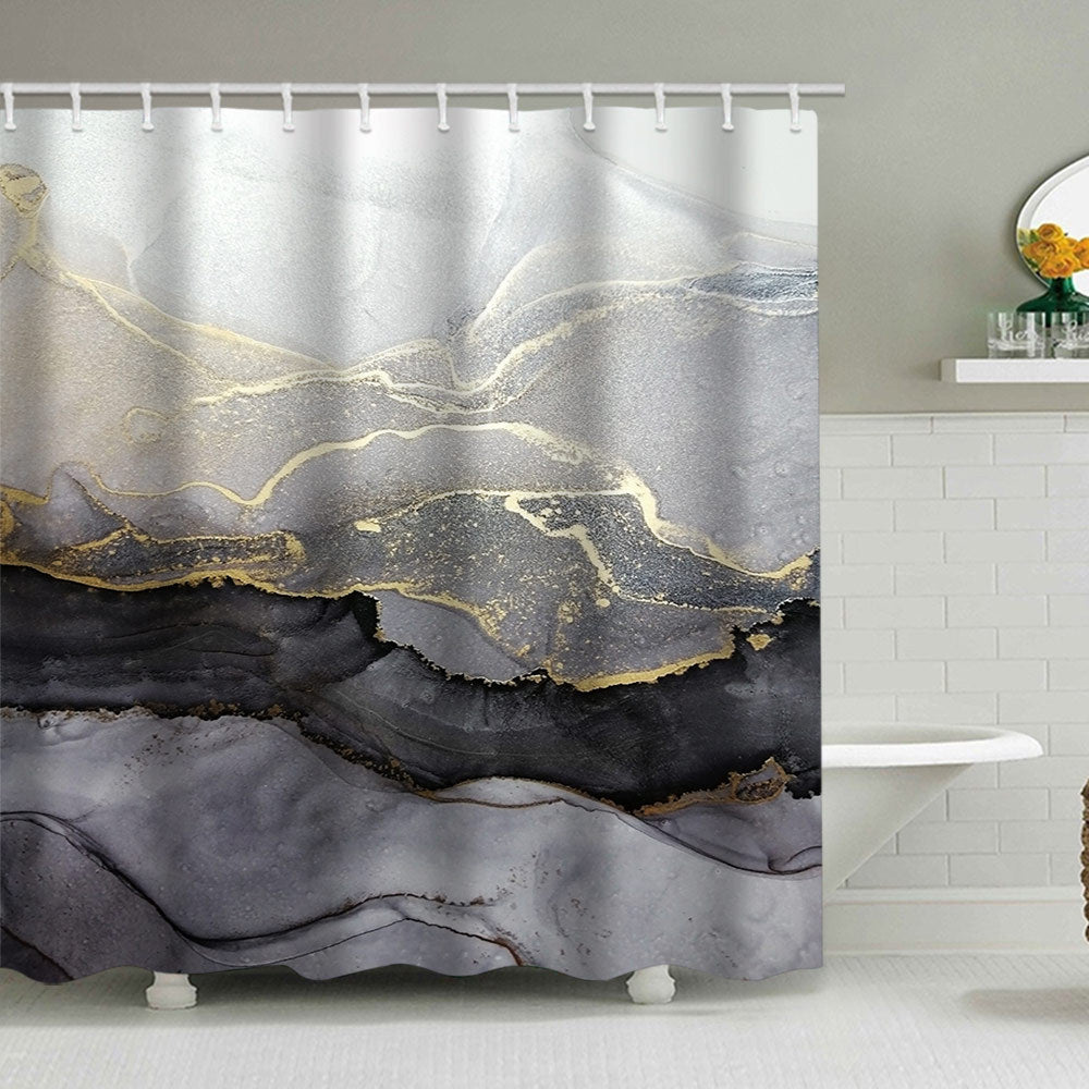 Kunstnerisk Marmor Design Dusjforheng Skanto