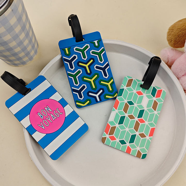 Unisex Bagasjelapp med kreativt mønster Skanto