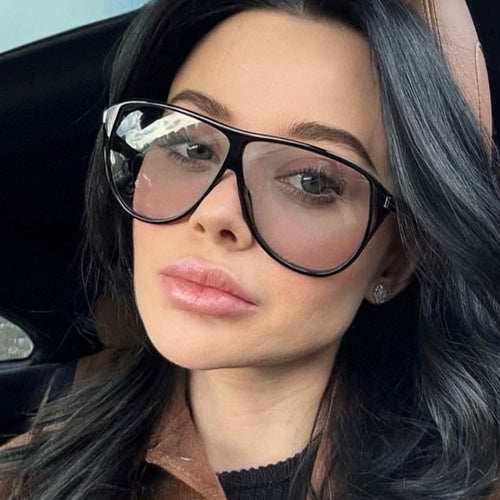 Dame moderne Cat-Eye solbriller med beskyttende UV-filter og stilramme Skanto