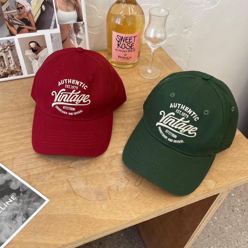 Men's Vintage-Inspired Cotton Baseball Cap Skanto