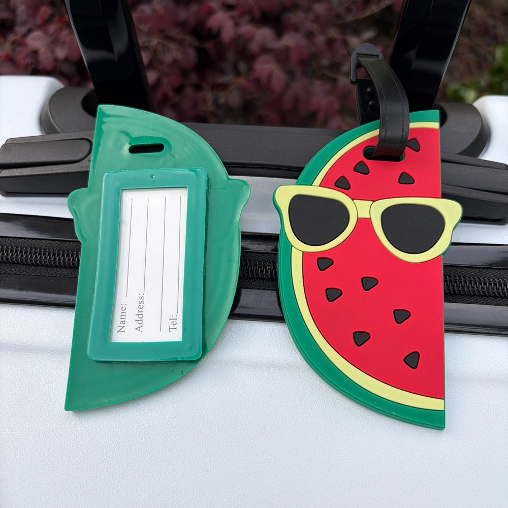 Vannmelon-tema Bagasjelapp Skanto