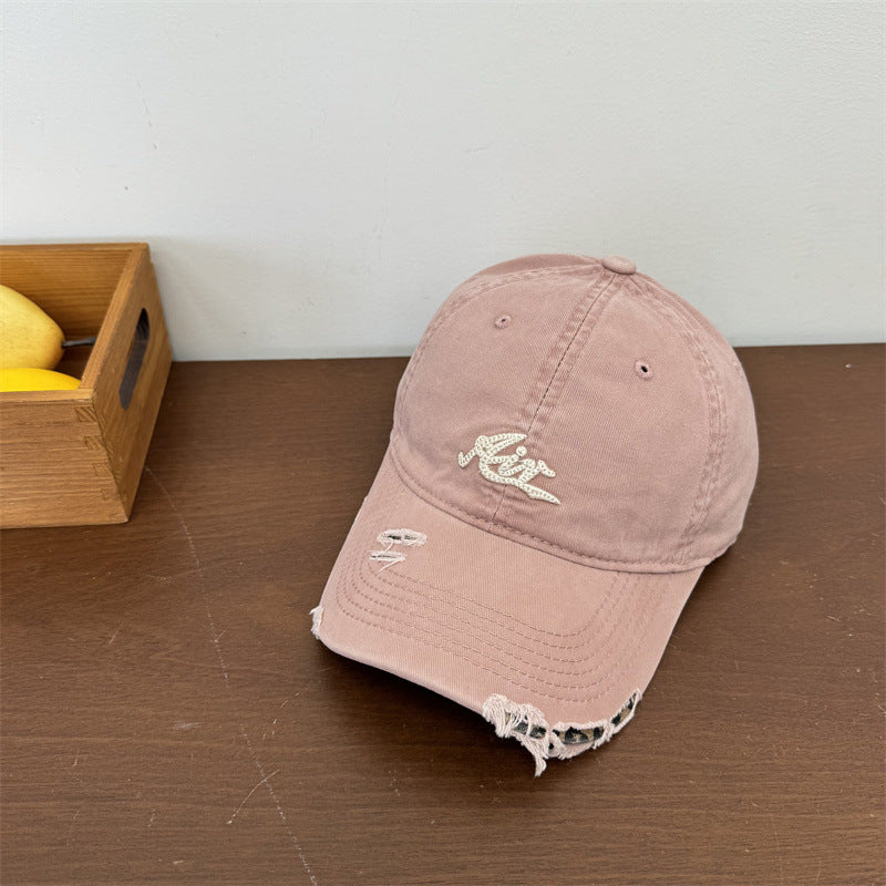 Kvinnenes Slitt Vintage Baseball Caps Skanto