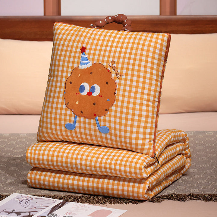 Plush pute med godteri motiv Skanto
