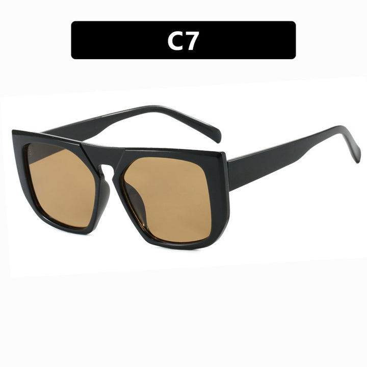 Dame firkantet motes solbrille Skanto