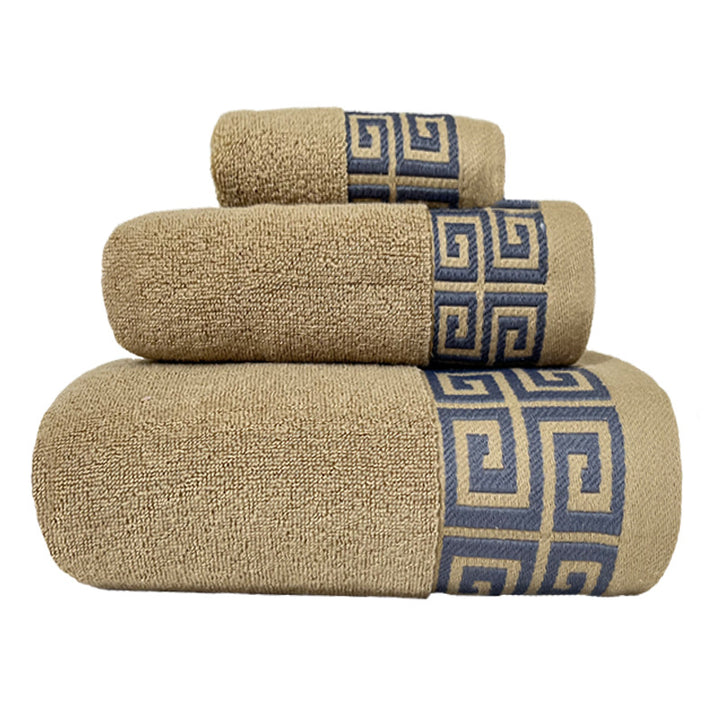 Høy kvalitets badehåndklesett Skanto