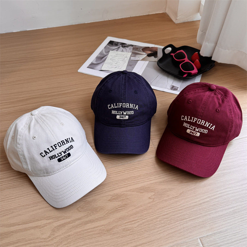 Kvinnelig vintage-inspirert bomulls baseball cap Skanto