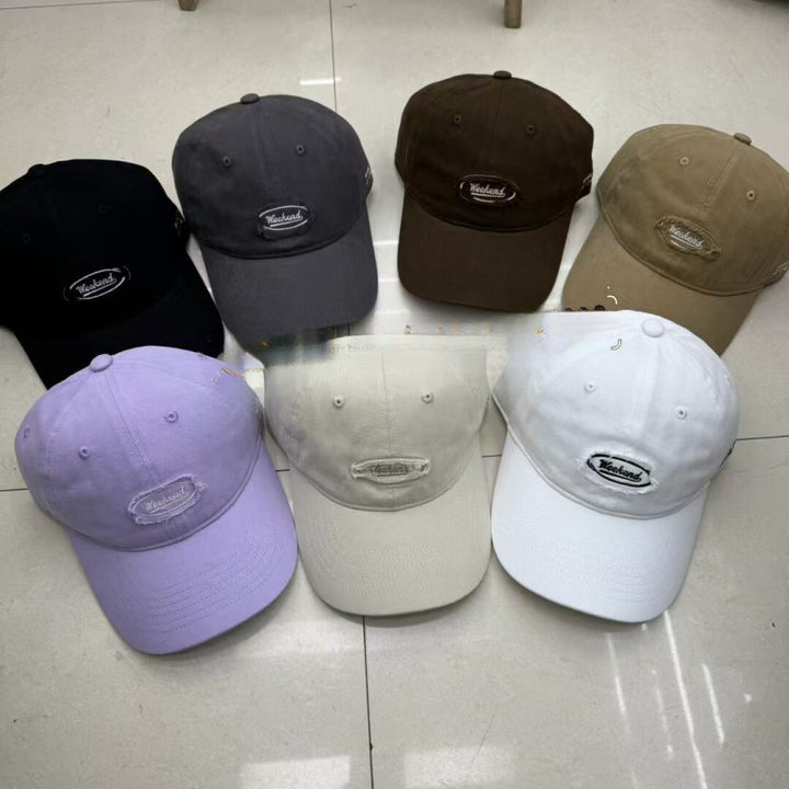 Herre Casual Slittet Brodert Baseball Caps Skanto