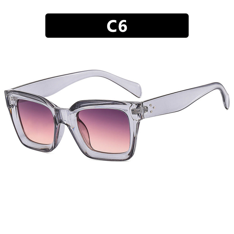 Dame oversized solbrille med markant design Skanto