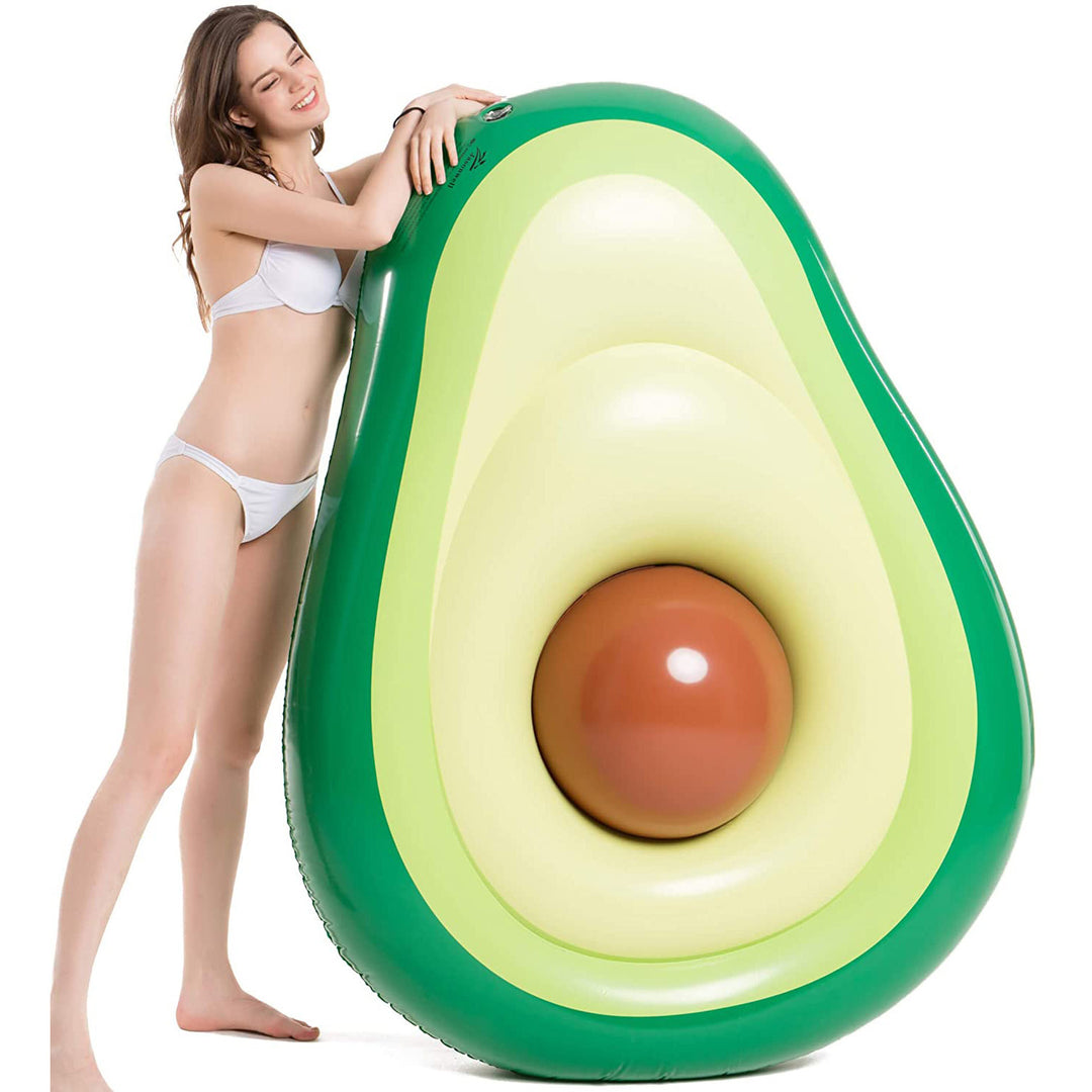 Dame inflatable avocado basseng lounge Skanto