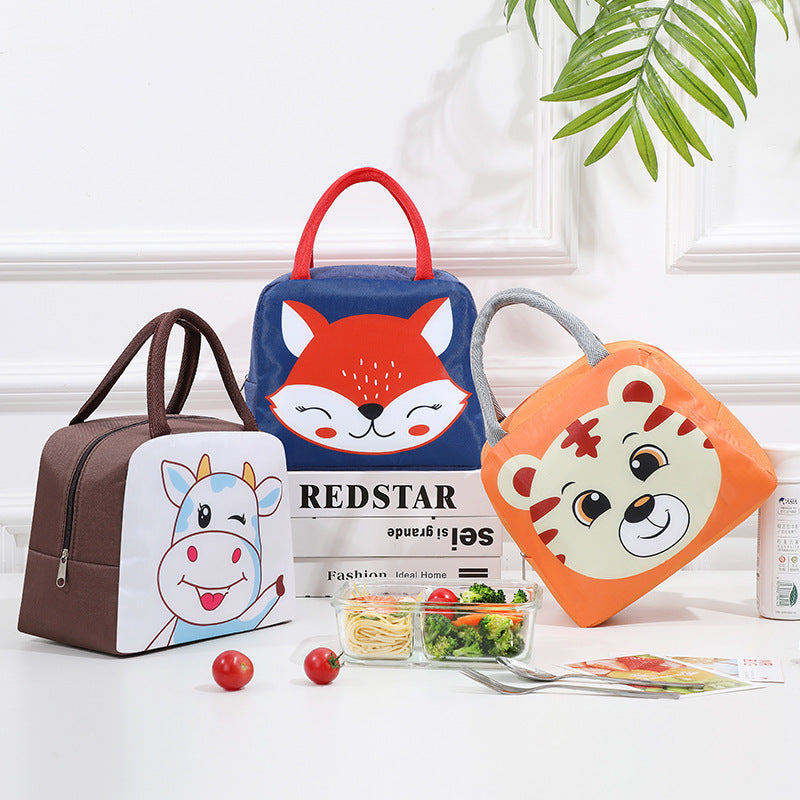 Insulated Lunch Box with Animal Motif Skanto