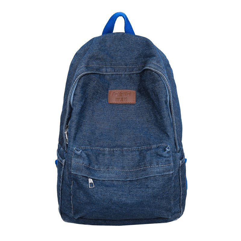 Stilig Denim Skolesekk Skanto