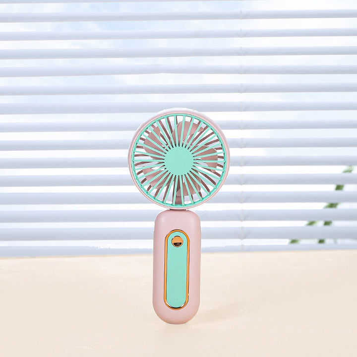 Unisex Bærbar Håndvifte med LED-skjerm og ergonomisk grep Skanto