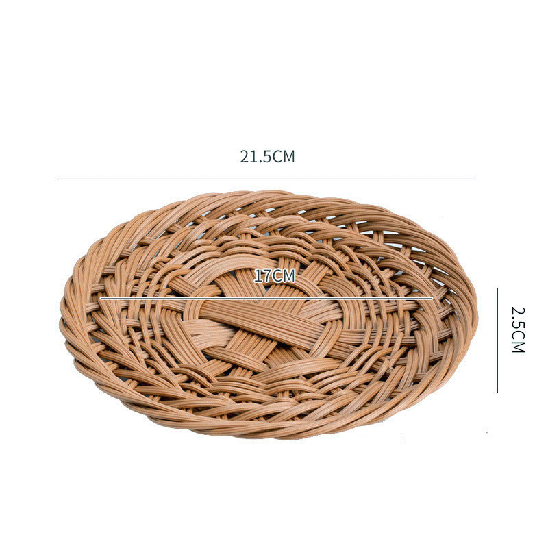 Unisex Oval Korb med kunstnerisk flettestruktur Skanto