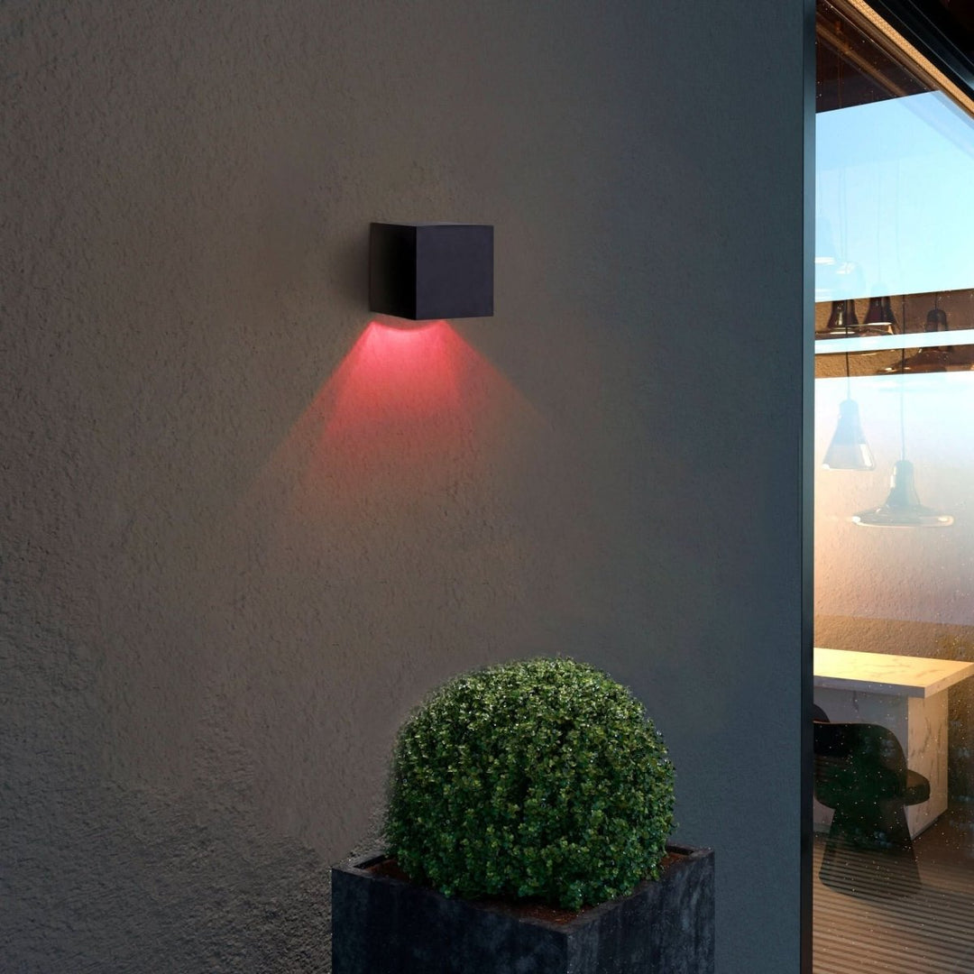 Solar LED Utendørs Vegglampe | Skanto