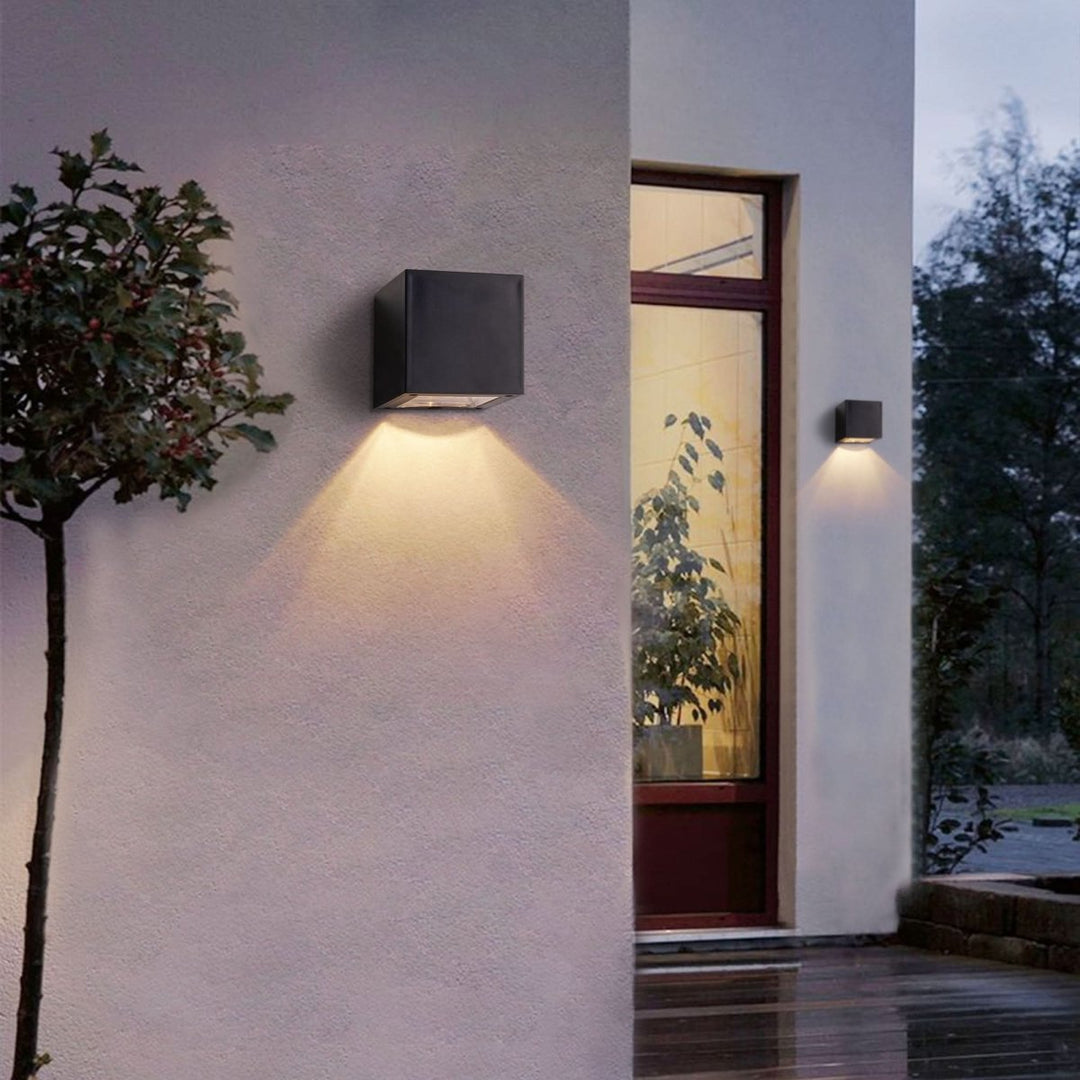 Solar LED Utendørs Vegglampe | Skanto
