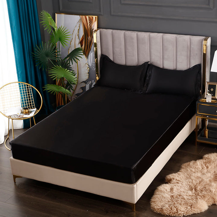 Silke Sateng Elastisk Fitted Ark med GRATIS* Silke Sateng Putetrekk Skanto
